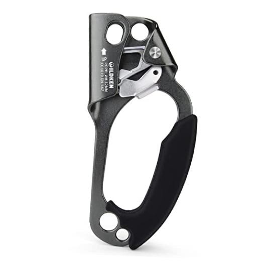 Climbing Hand Ascender Outdoor Mountaineering Tree Arborist Black – Right