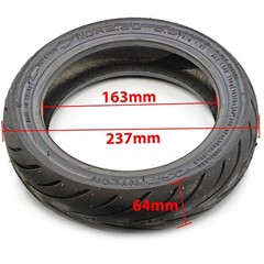 myBESTscooter – 10×2.30-6.5 Tubeless Tyres For NIU KQi2/KQi2 Pro Electric Sco…