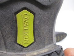 Ovation Quantum Black Leather Zip Paddock Boots Little Kids Size 1