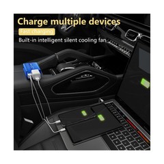 150W Car Power Inverter 12V to 110V AC Converter with 3.1A Dual USB Power …