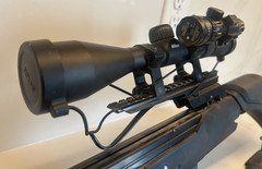 SAS Troy 370 Crossbow 4×32 Scope 185-pound compound crossbow 370 FPS