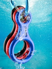 Rescue Figure 8 Descender, 35kN 50kN Aluminum Rappelling Belay Gear Climbing
