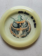 Dynamic Discs PUMPKIN Glow In The Dark Golf Driver Disc