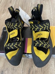 La Sportiva Miura VS Rock Climbing Shoes Men’s US 11.5 / EU 45, Yellow/Black