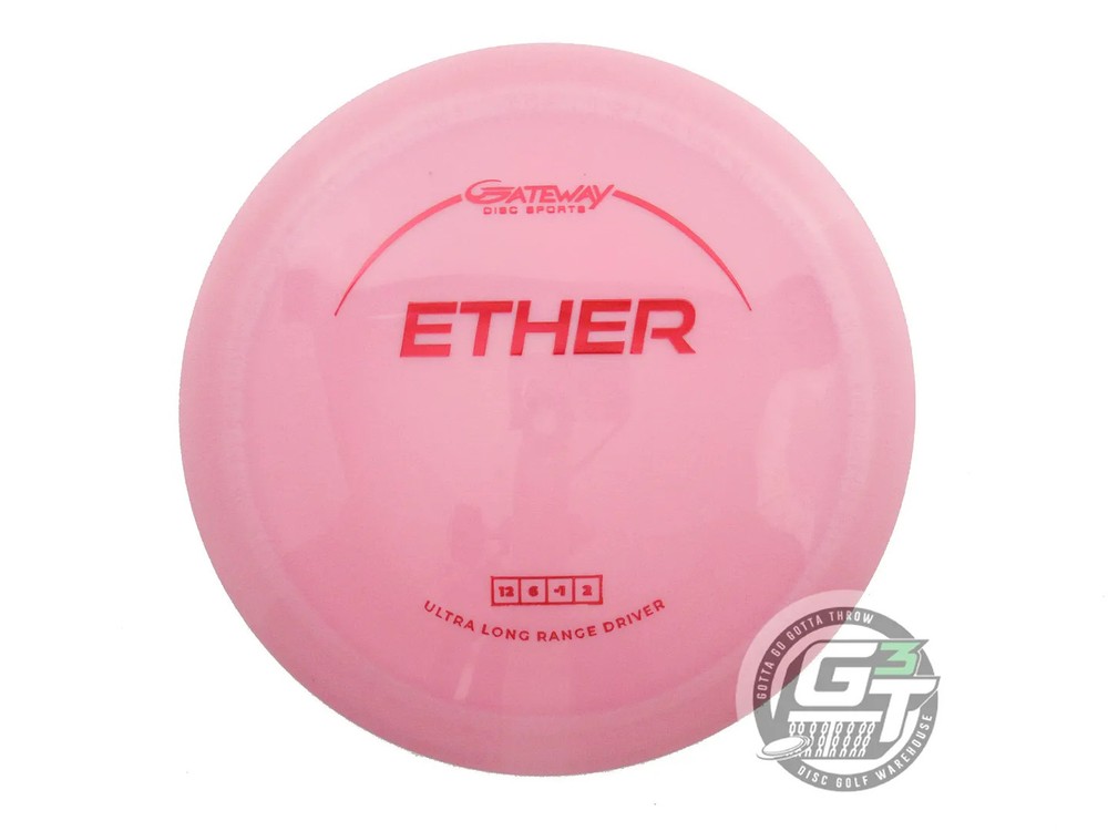 NEW Gateway Platinum Ether 171g Pink Red Foil Distance Driver Golf Disc