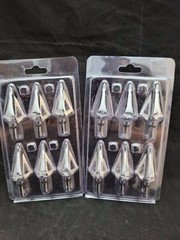 Broadheads Archery Arrow Tip 10pc 3 Blade Crossbow Compound Bow Targeting Set Lo