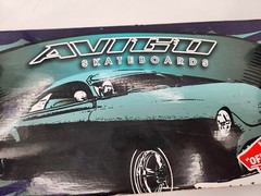 Vintage Avigo Skateboard 31 Inches Car Picture ~31 Inches