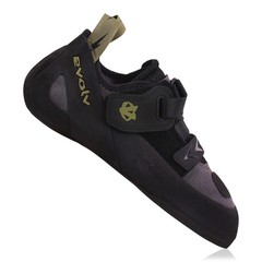 Excellent Evolv Kronos Men’s Climbing Shoes, Black/Olive, M43