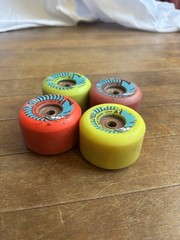 Spitfire 80 HD Chargers 58mm Multicolor Soft Cruiser Skateboard Wheels