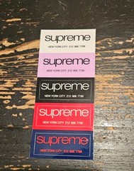 Supreme Shop Mini Stickers 5 In 1 SS20 + FREE SURPRISE