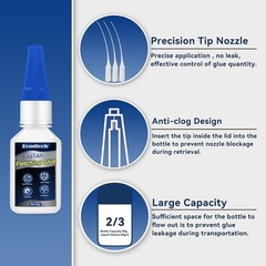 Archery Fletching Glue Rapid Bond Waterproof Clear Adhesive for Arrows
