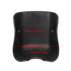 Saddle Replacement Go Kart Car Seat Plastic Bucket Seat For Drift Trike Racing