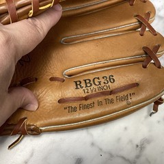 Vintage Rawlings RBG36 12.5″ Ken Griffey Jr. Signature Baseball Glove Catcher’s
