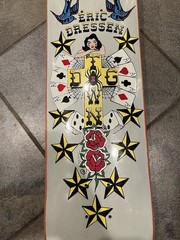 Ultra Rare 1999 Dogtown Eric Dressen Tattoo Deck Still In Original Shrink
