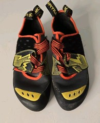 La Sportiva Unisex Climbing Shoes US 11 EU 44.5 Black Yellow