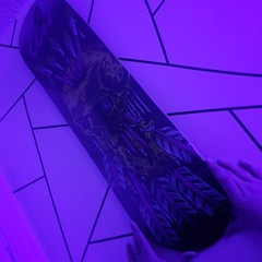 Zero Chris Cole Blacklight Skateboard Deck NOS