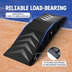 Single-Piece , Bike Ramp, Skate Ramp – Design for Beginners, More Durable, Sa…