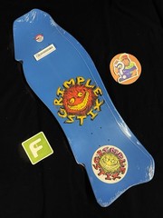 RARE Nighthammer Grimple Stix Skateboard Deck 10.25 Shaped In Shrinkwrap