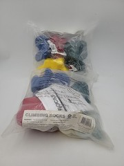 8 Pack Of Children’s Rock Wall Climbing Rocks New w/Hardware (3-10 Years)