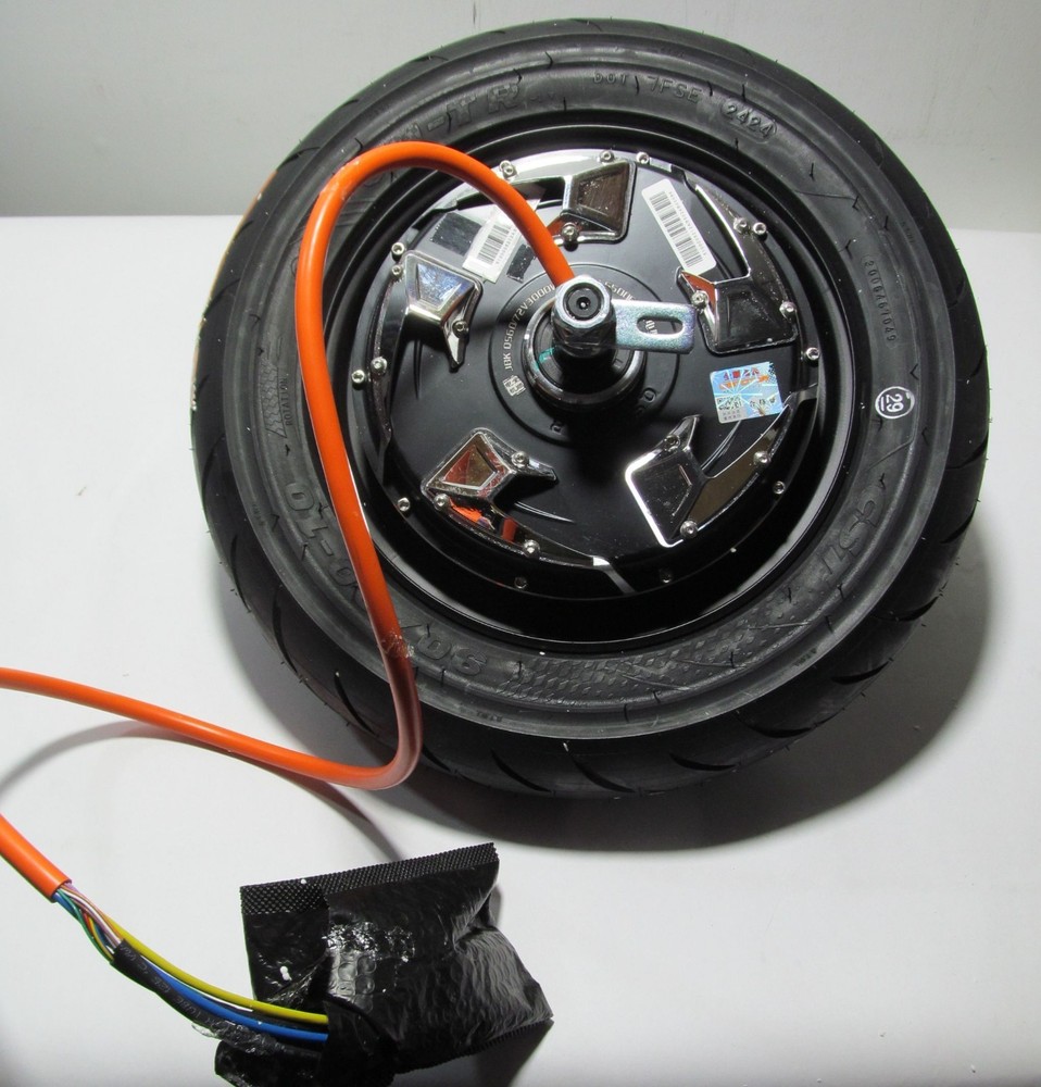 NEW QS MOTOR JBK Q560 10in SCOOTER HUB/MOTOR/WHEEL/TIRE ASSY 3000W 72V 90/90-10