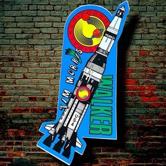 Vintage 1988 Walker Skateboards Tim Morris Sticker (Original Not A Reissue)