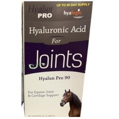 Hyalogic Hyalun PRO 90 – Equine Joints – 90 Days– 30mg Pure Hyaluronic Acid (HA)