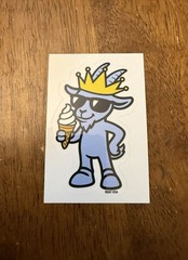 Goat USA Sticker Ice Cream Cone New!