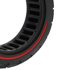 Scooter Solid Tire 10in 10×3 255×80 80/65‑6.5 Red Line Universal For GHUG