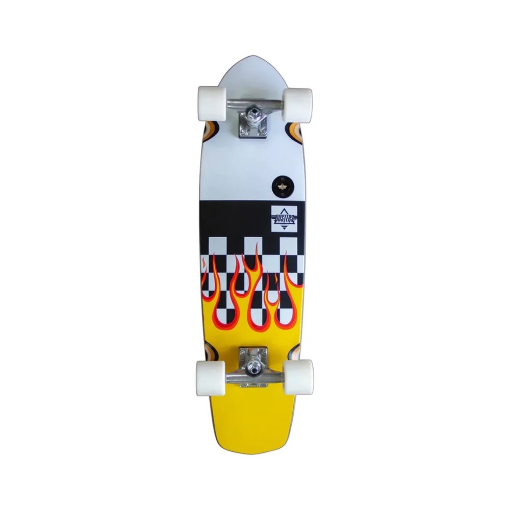 Dusters California Skateboard Cruiser Flames 7.9″ x 31″ Built in Bottle Opener