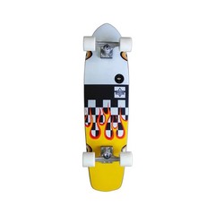 Dusters California Skateboard Cruiser Flames 7.9″ x 31″ Built in Bottle Opener