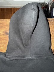 Anti Hero Skateboards Lil Pigeon Embroidered Black Zip Hoodie Sweatshirt