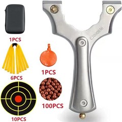 Stainless Steel Slingshot Suitable for Outdoor Sports Durable and Easy to Grip