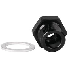 M18x1.5 Male Metric to 1/8 NPT Female Oil M18X1.5 to 1/8 NPT Female Black