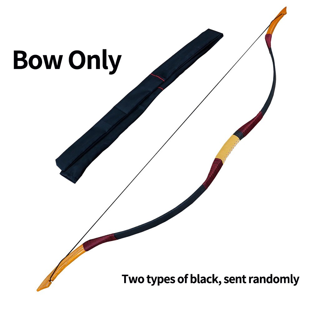 AF 60″ Traditional Bow Recurve Bow Han Short Bow for Adult Yorth 30-50lbs