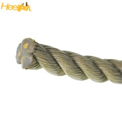 3/4 Inch × 100 Feet 3 Strand Twisted Rope PP Manila Rope Wear Resistant