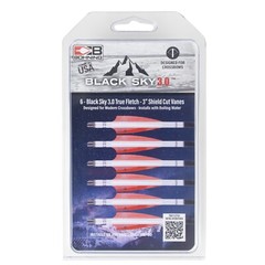 Quick Fletch – 6 Pack 3″ Vanes – Easy Install – Shrink Fletch – True Fletch