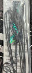 FACTORY HOYT RX-9 Bow Strings w/Speed Nocks RX9 Ultra Black COMPLETE SET REDWRX