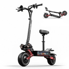 Folding Electric Scooters Adult w/Seat 50MPH 6000W 11inch Off Road E-Scooter