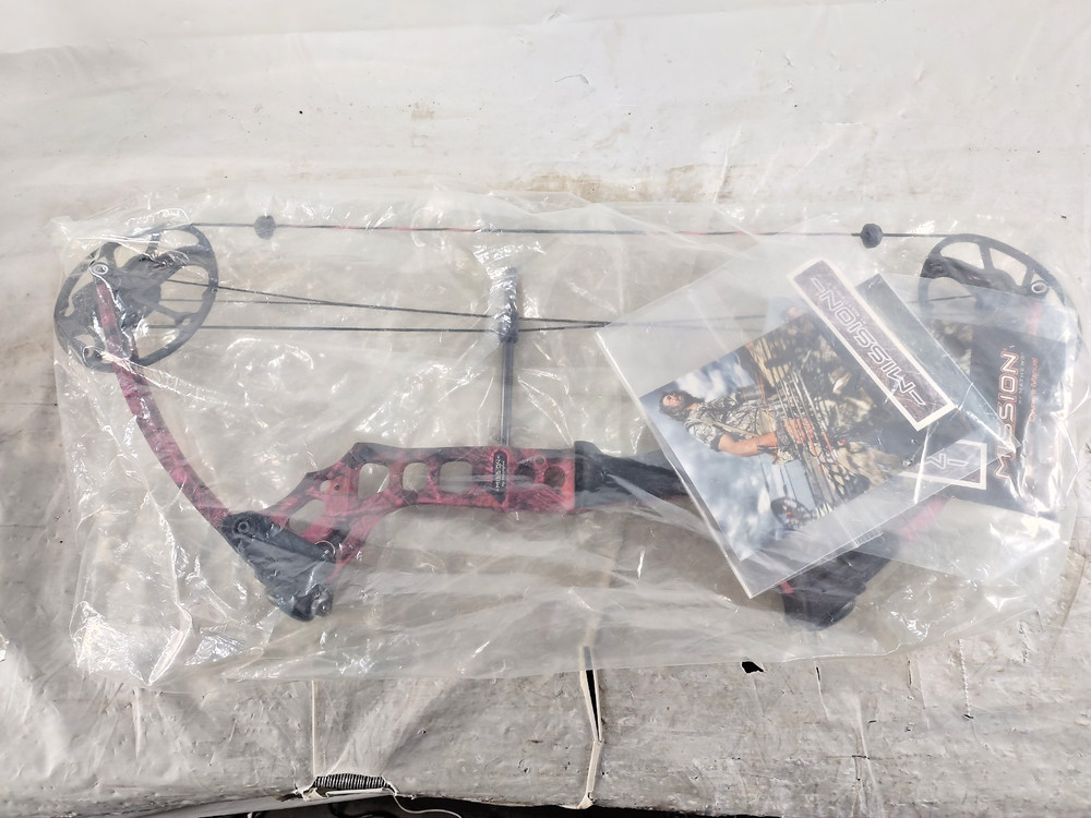 Mission By Mathews Craze Pink Camo 19″ – 30″ 60-70 Lbs. Compound Bow NEW