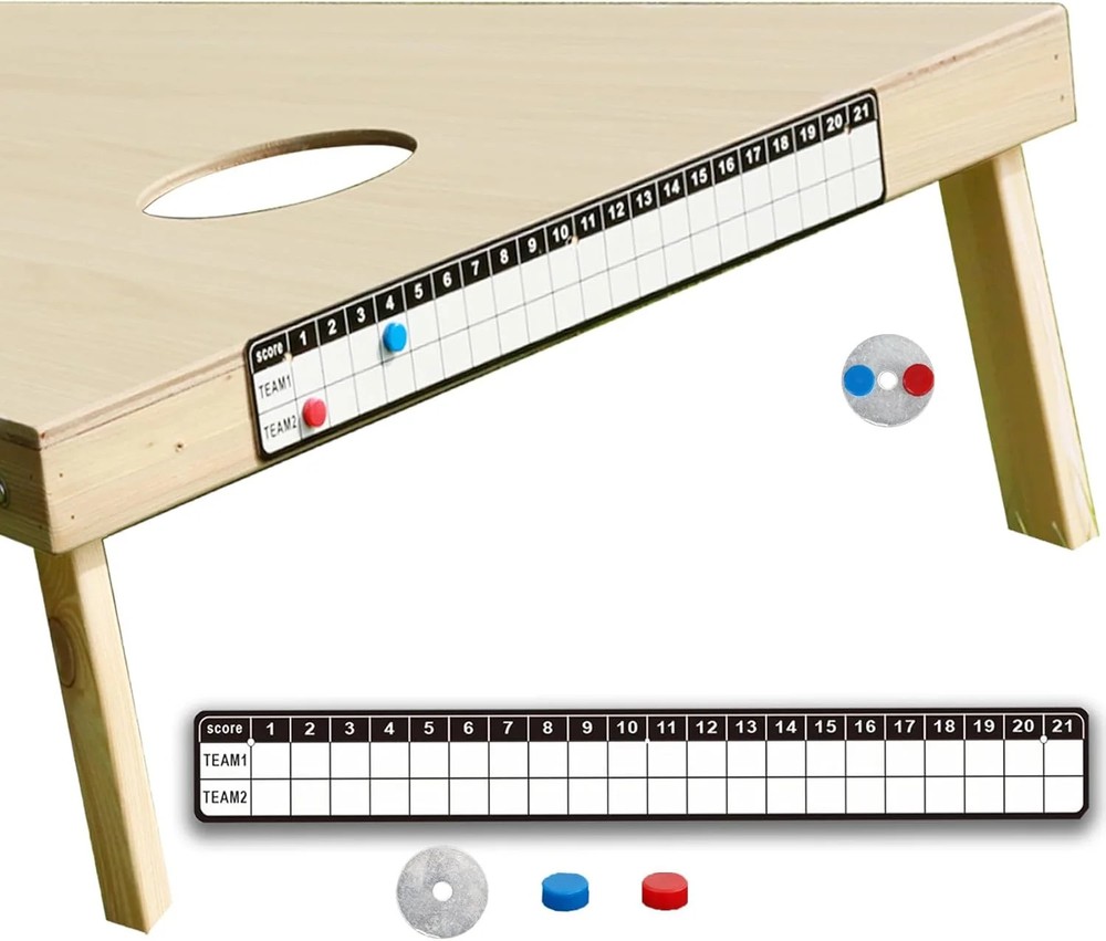 Cornhole Scoreboard Tracker Steel Score Keeper: Durable Corn Hole Scoreboards fo