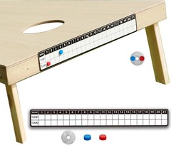 Cornhole Scoreboard Tracker Steel Score Keeper: Durable Corn Hole Scoreboards fo
