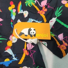 Enjoi Skateboards «PARTY» S/S Woven Button Up Shirt New with Tags in Size M