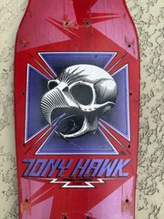 Powell Peralta Tony Hawk Bottlenose 1st Run Solid Cross OG Vintage Skateboard