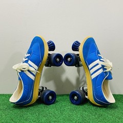 Vintage 70’s Nash Cruisers Roller Skates Blue Unisex Adults Men’s 10/Women’s 12