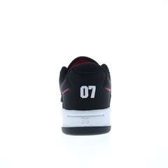 DC Construct ADYS100822-KHO Mens Black Nubuck Skate Inspired Sneakers Shoes