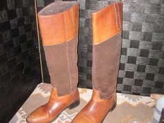 Steve Madden Women’s Ritte Riding Tall Knee High Pull on Leather 8M