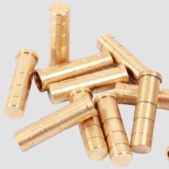 24PCS Heavy Weight Arrow Brass Inserts Base Archery ID6.2mm Arrow Shaft 50 Grain