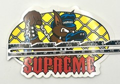 Supreme Sticker Sean Cliver Leash Dog Sticker SS26 Rare