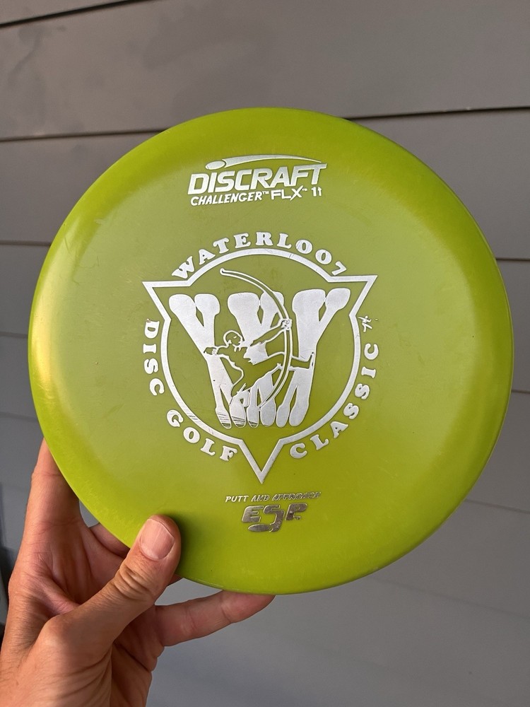 Discraft ESP FLX Challenger PFN/Pat#s Wixom Tooled 176g Green OOP 💎RARE💎 2007
