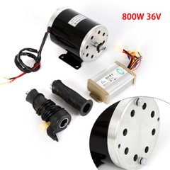 800W 36V Electric Scooter motor kit + control box and Throttle Fit Go-Kart eBike